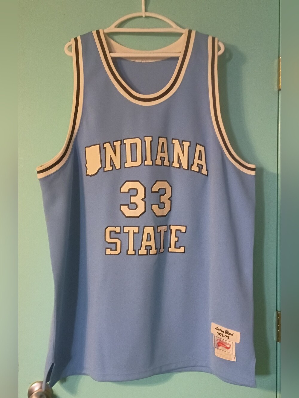 Vintage Larry Bird 1978-79 Indiana State jersey from the All American Collection